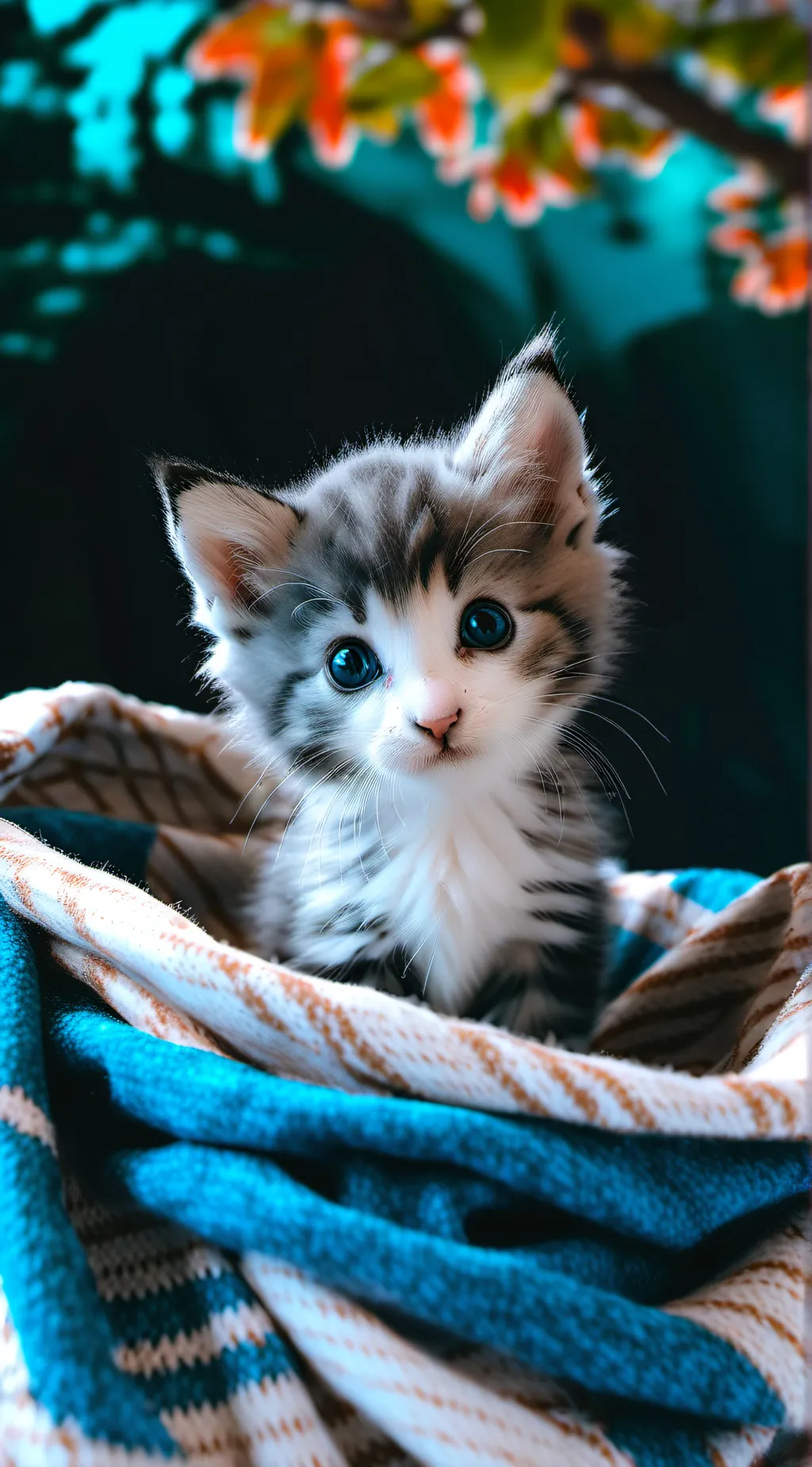 ai character: Kitten background