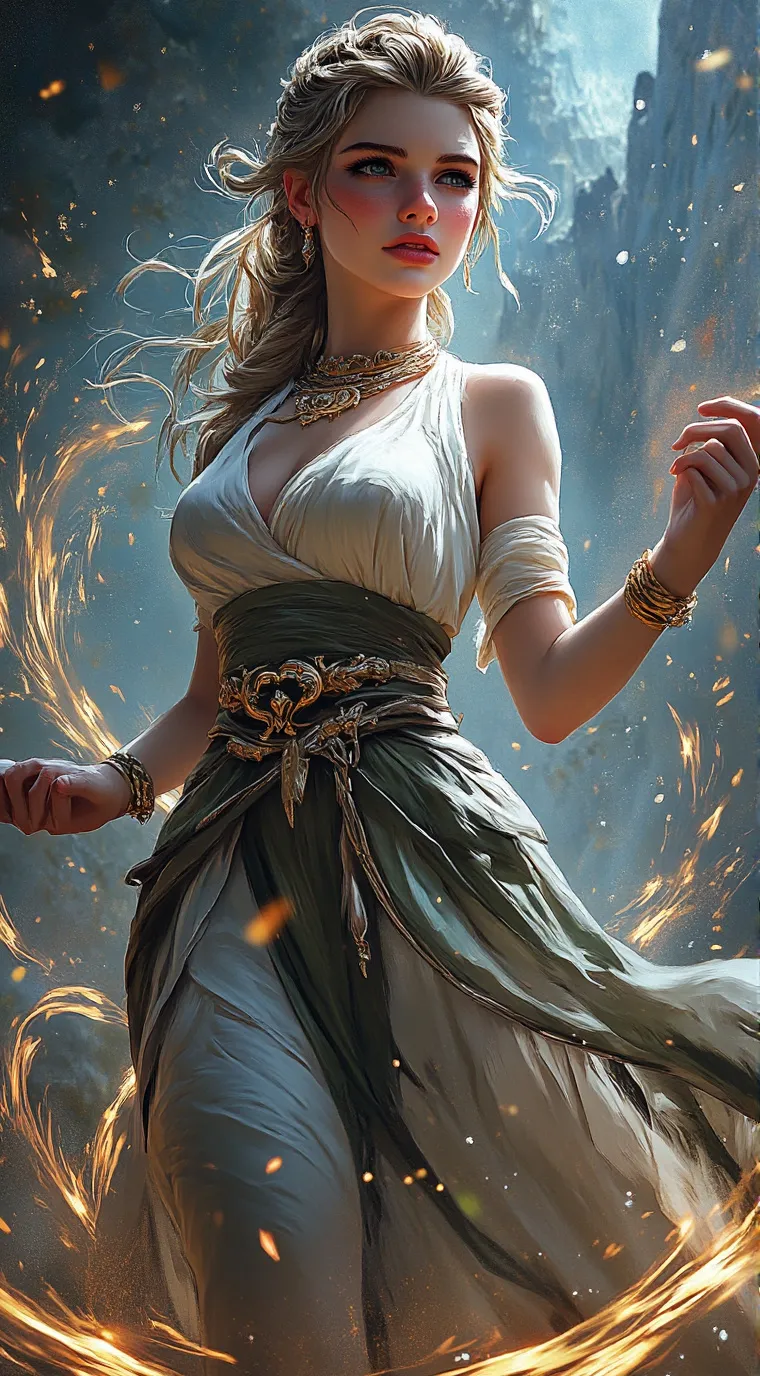 ai character: Maria background