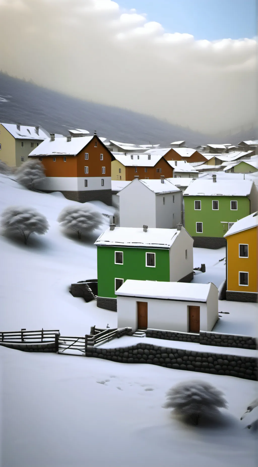 ai character: Town background