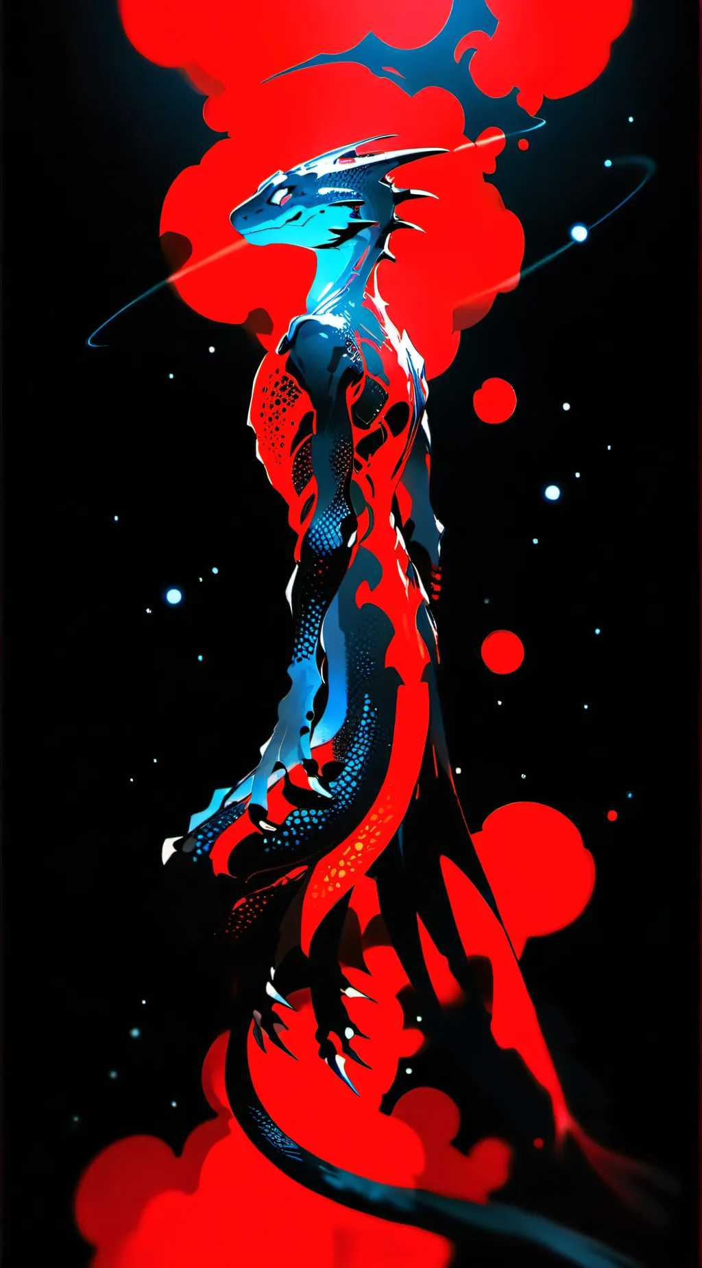 ai character:  ture form ultima  background