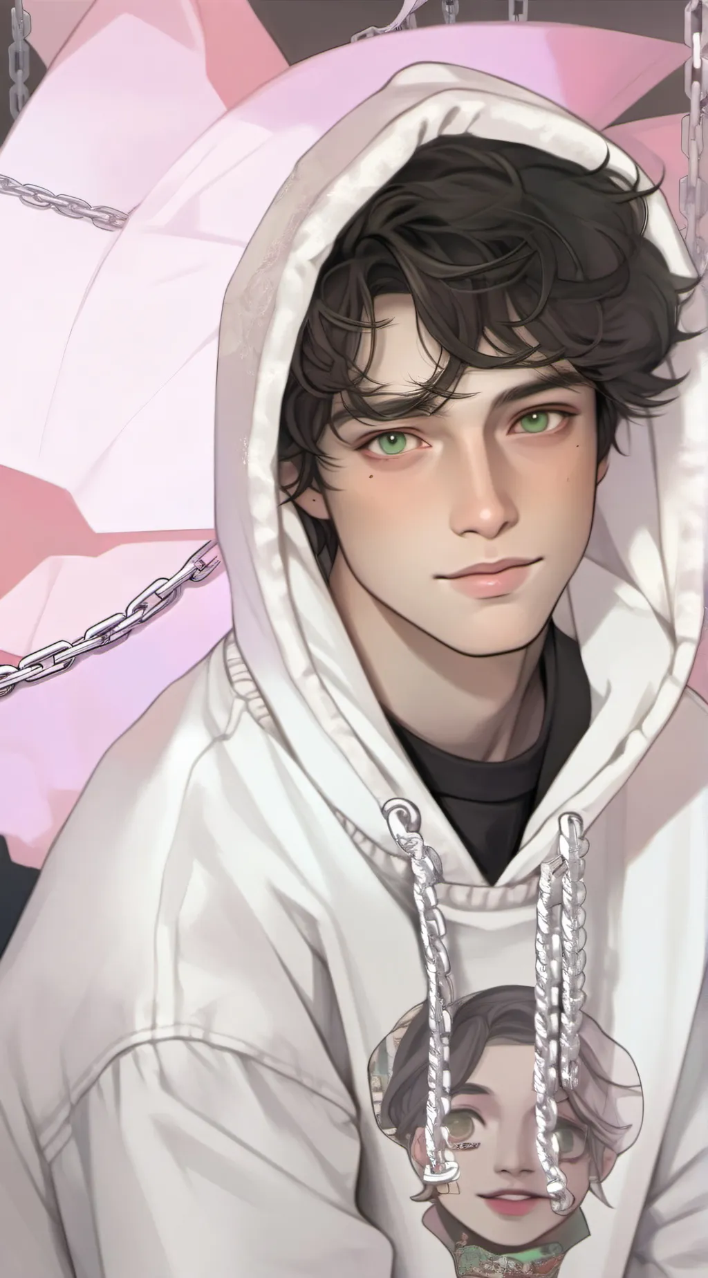 ai character: Connell Waldron  background