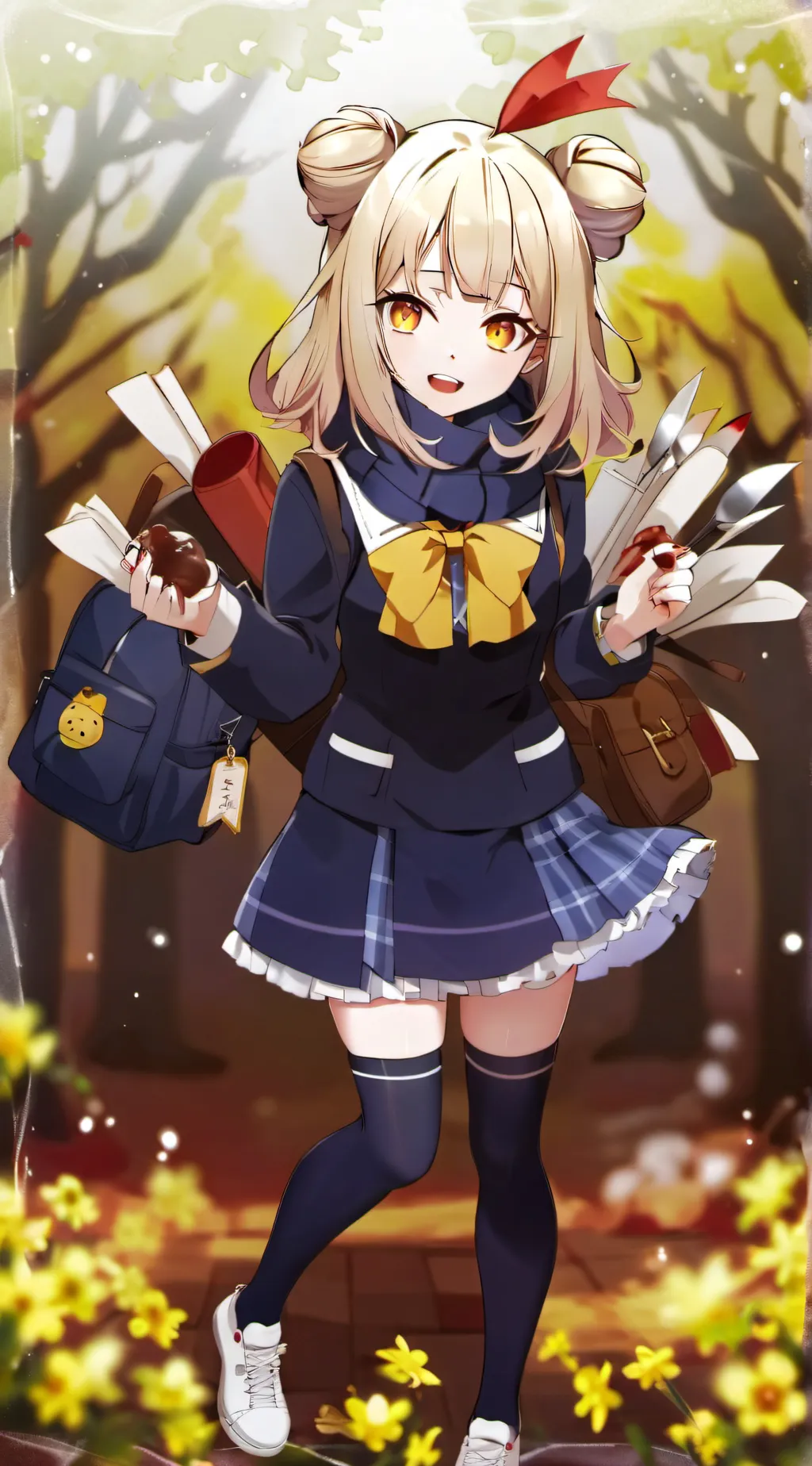 ai character: Himiko Toga (mha) background