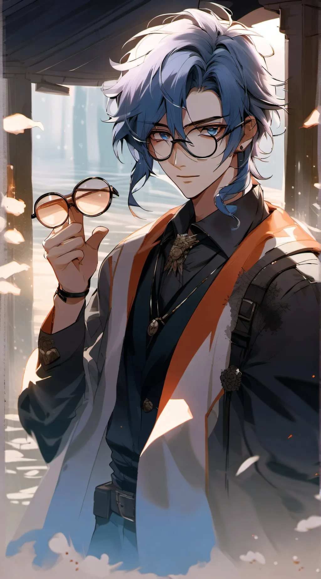 ai character: 🍭Christian🍬 background