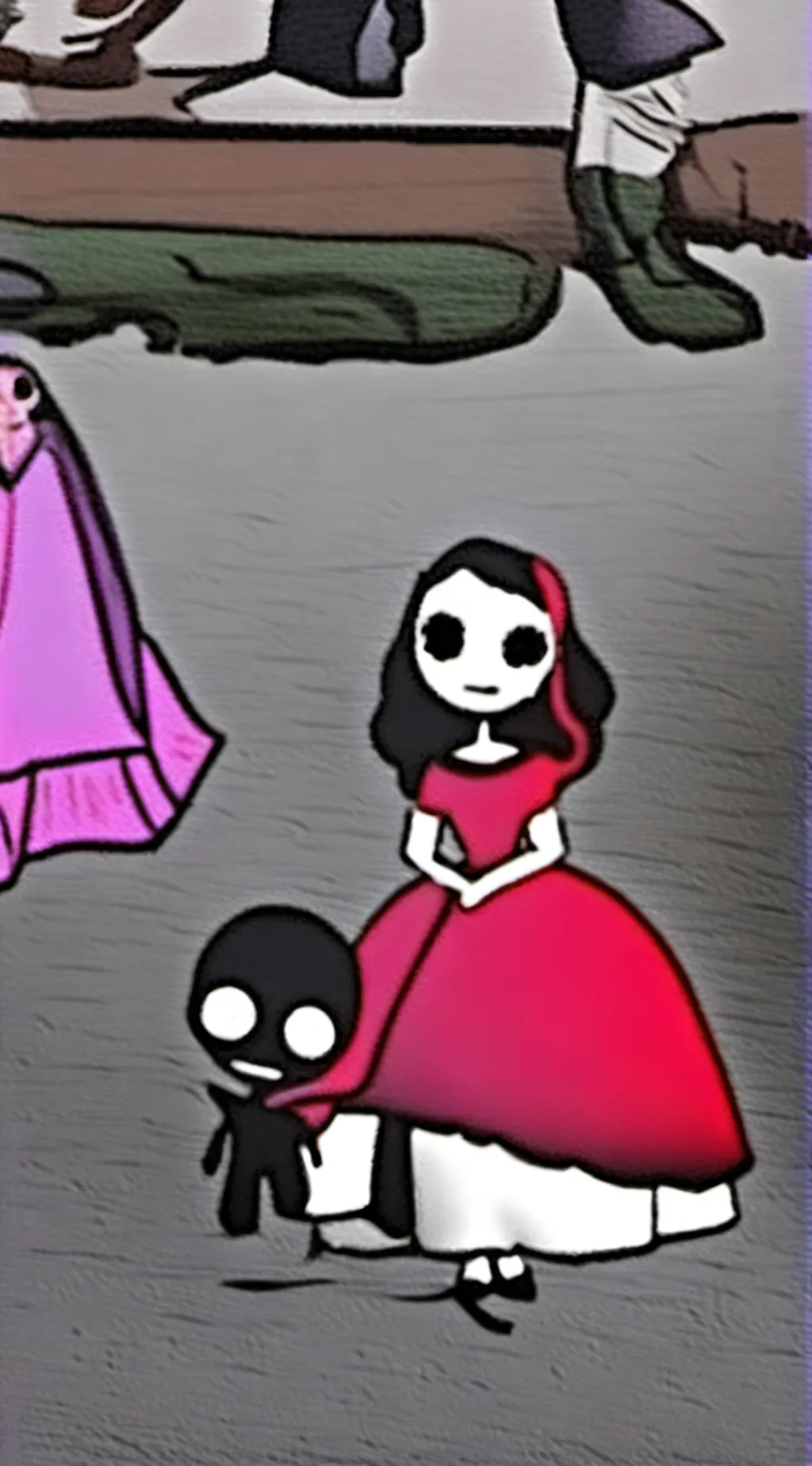 ai character:  towo background