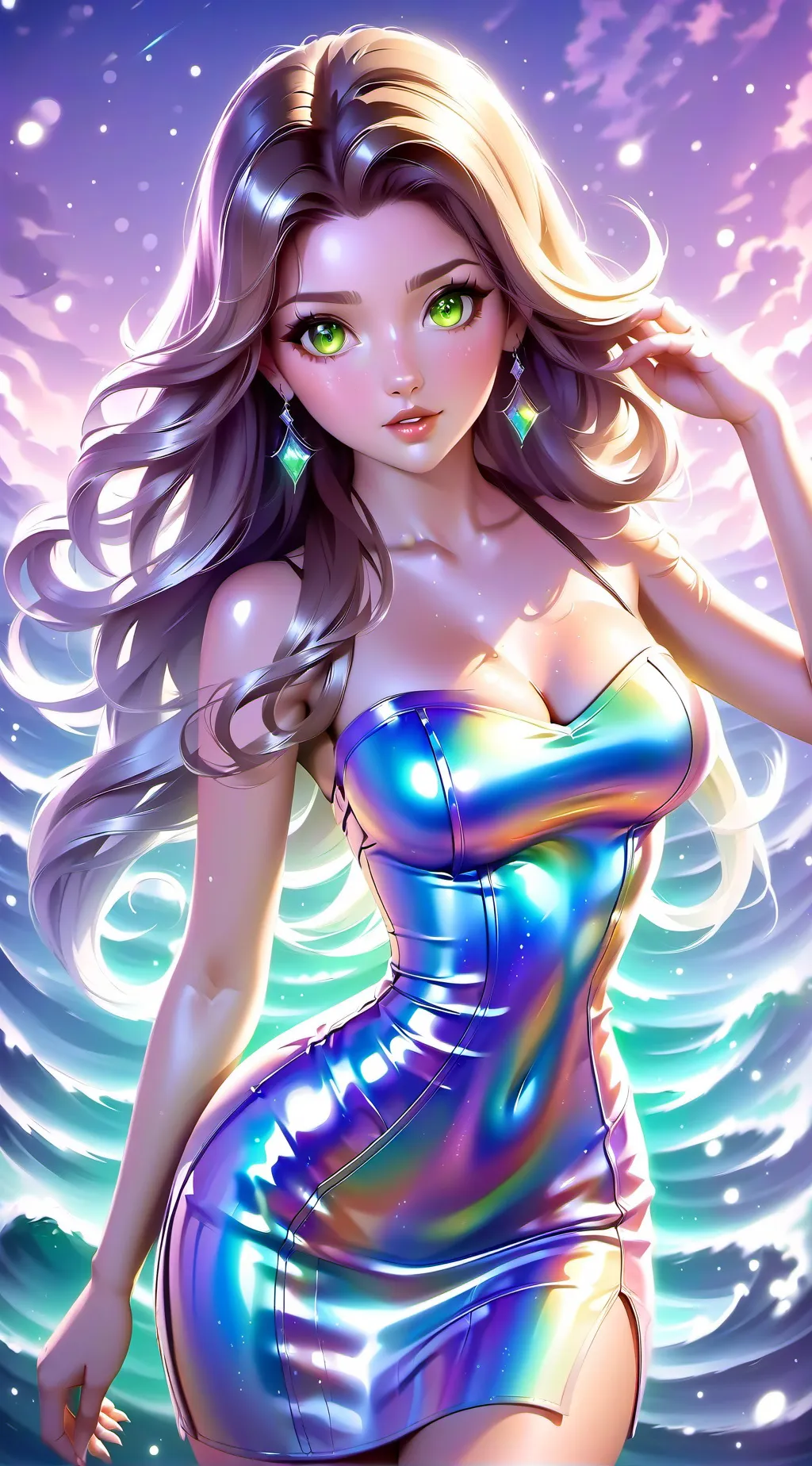 ai character: Oshamiaka background