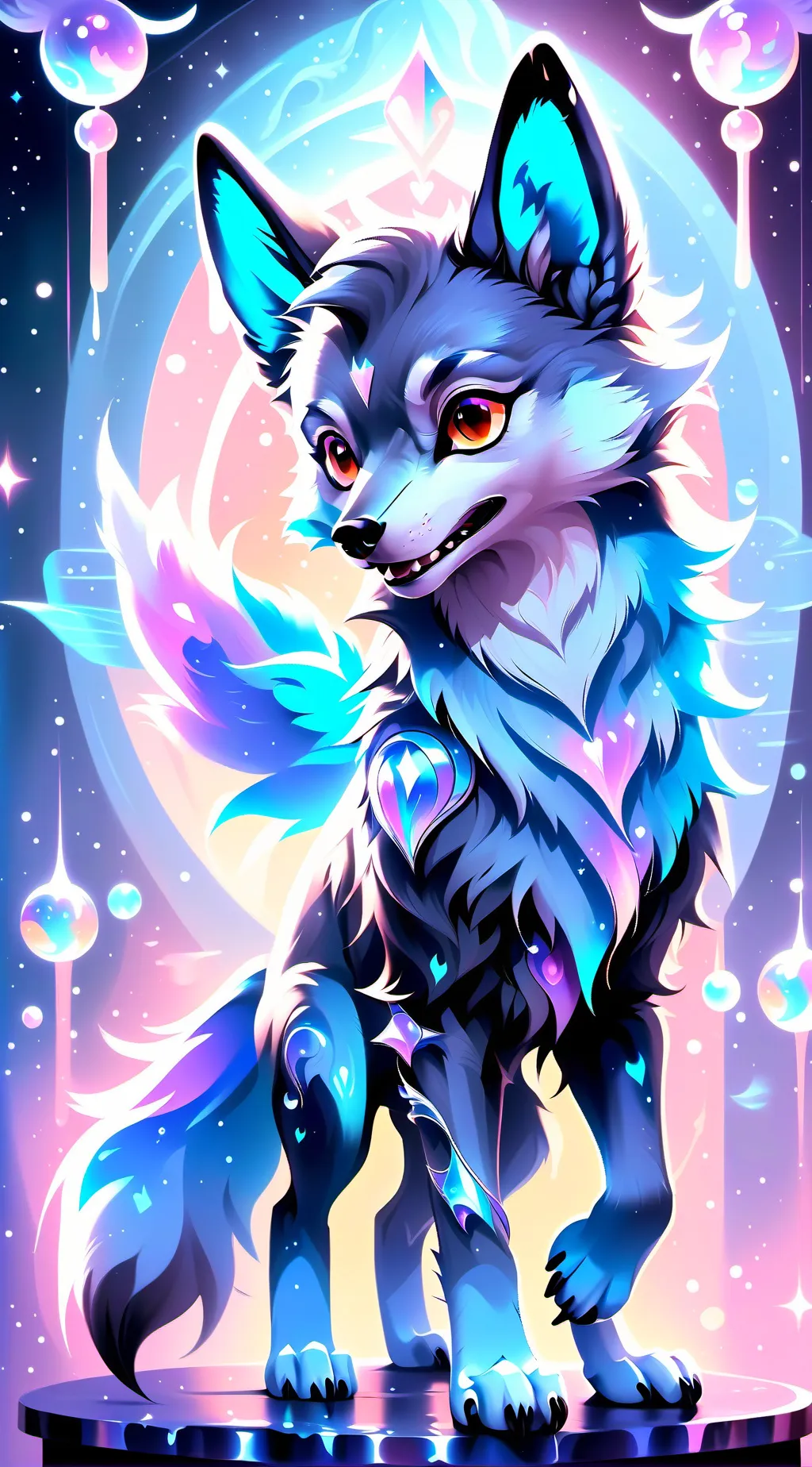 ai character: Diamond￼  background