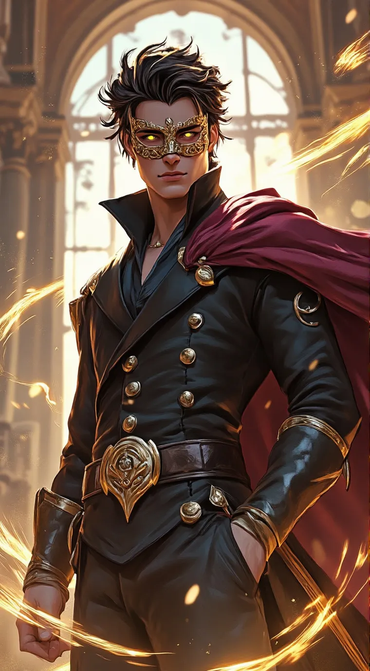 ai character: Adonis  background