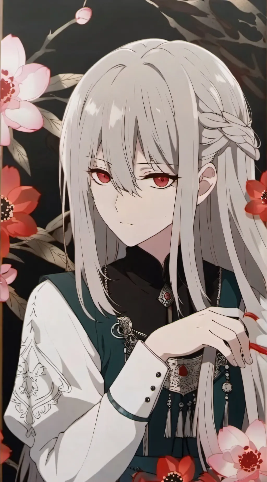 ai character: tanjiro & nezuko background