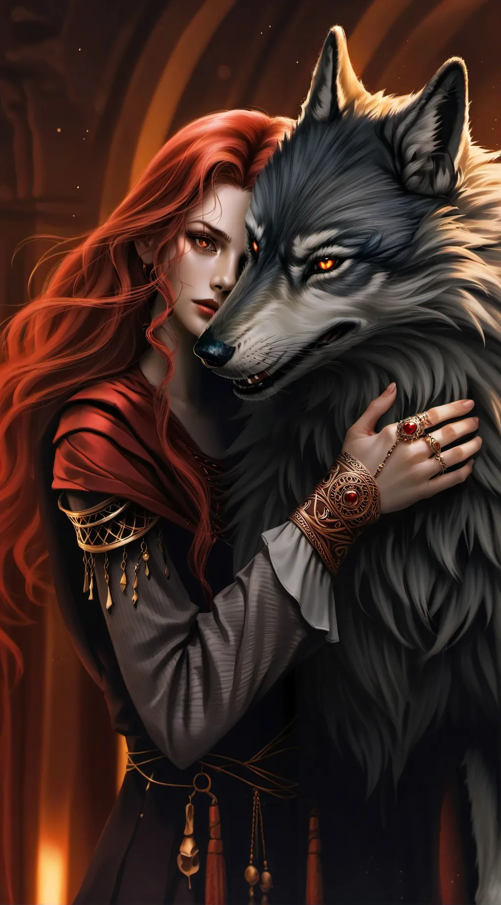 ai character: belle background