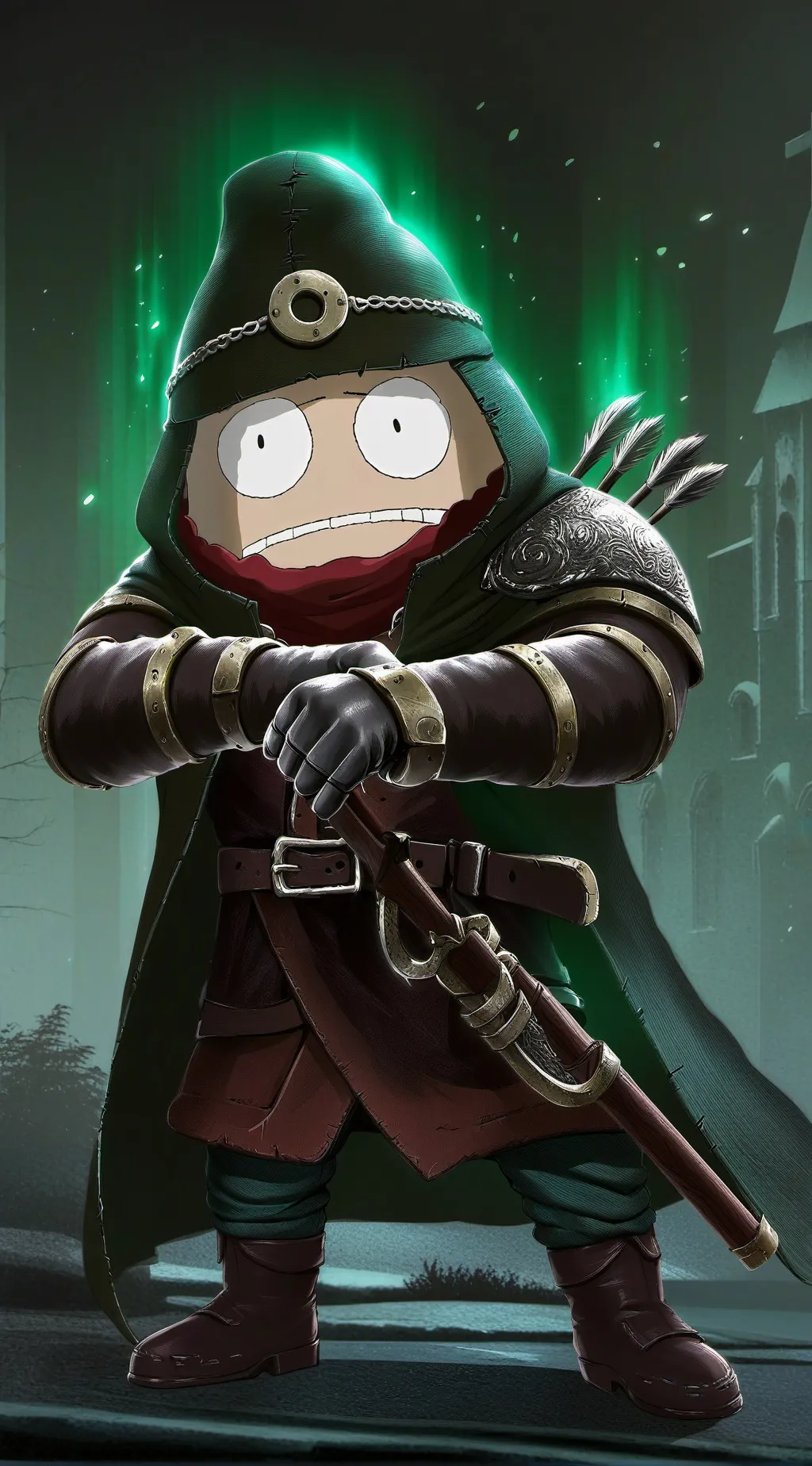 ai character: kyle background