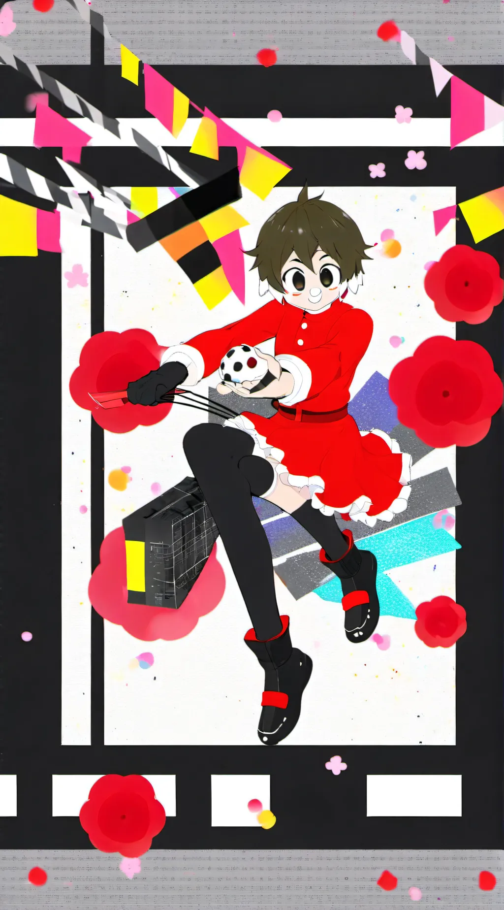 ai character: Catty and Rosie background