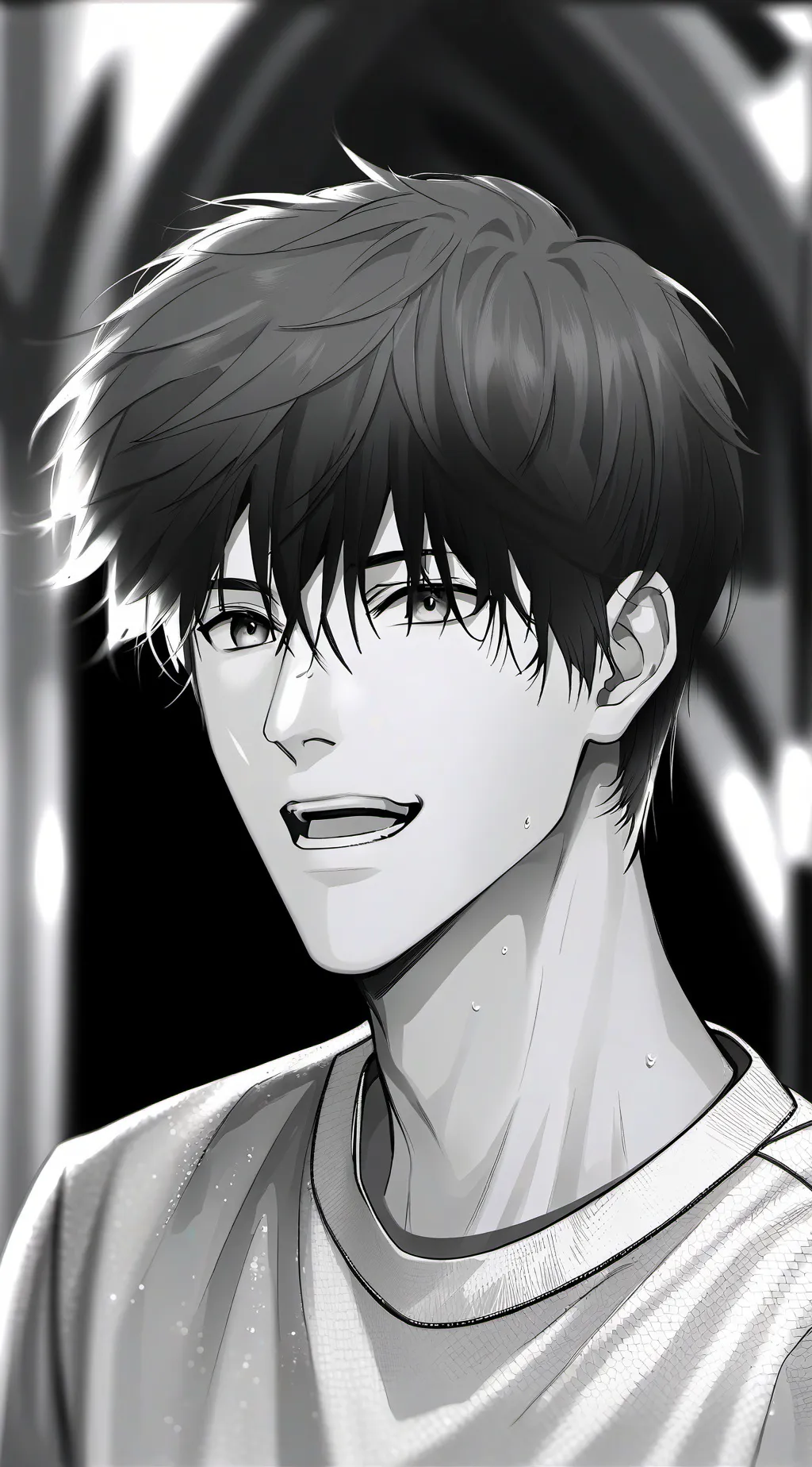 ai character: gojo saturo background