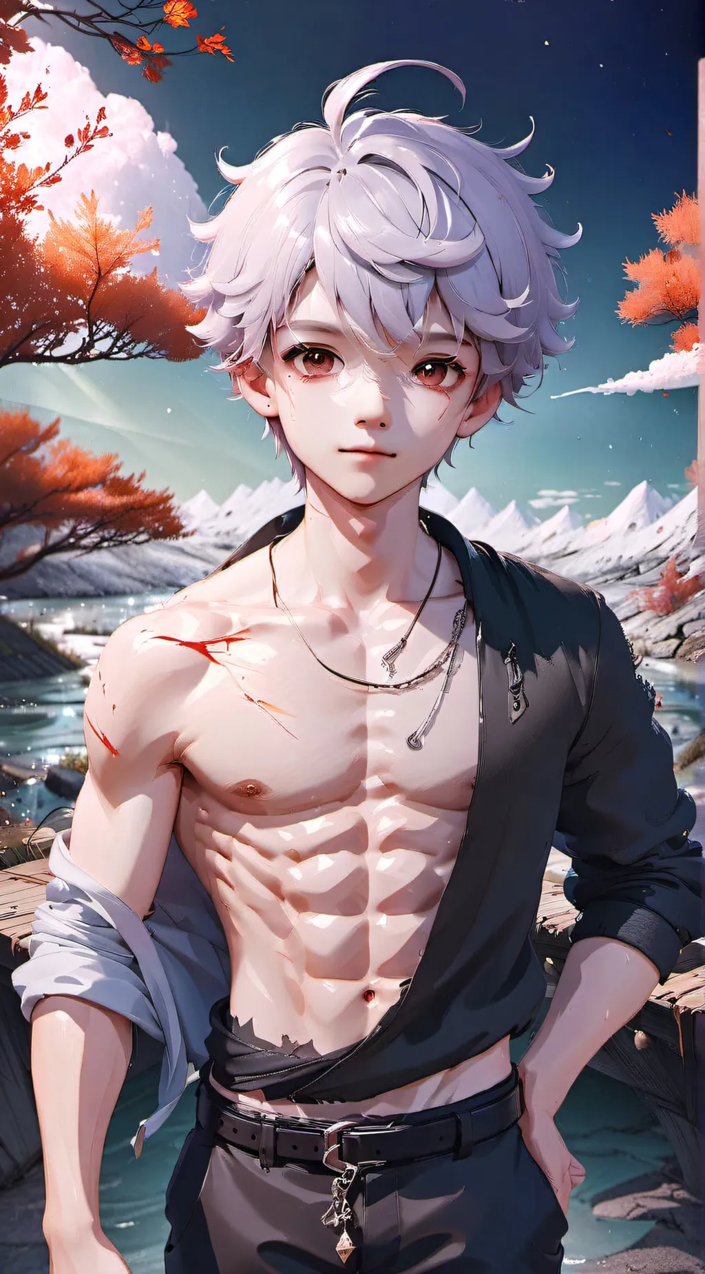 ai character: Mha background