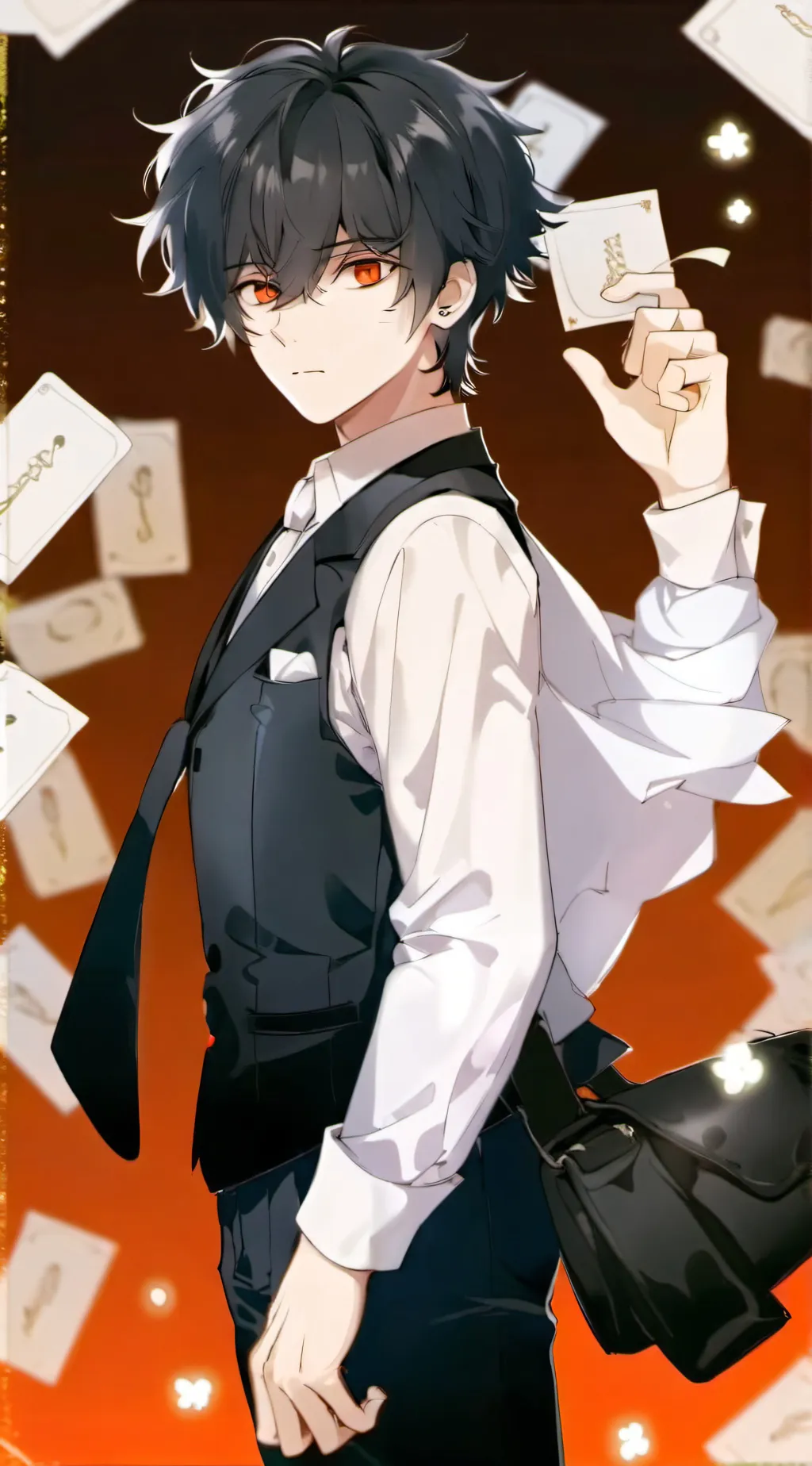 ai character: Aaron (daddy) background