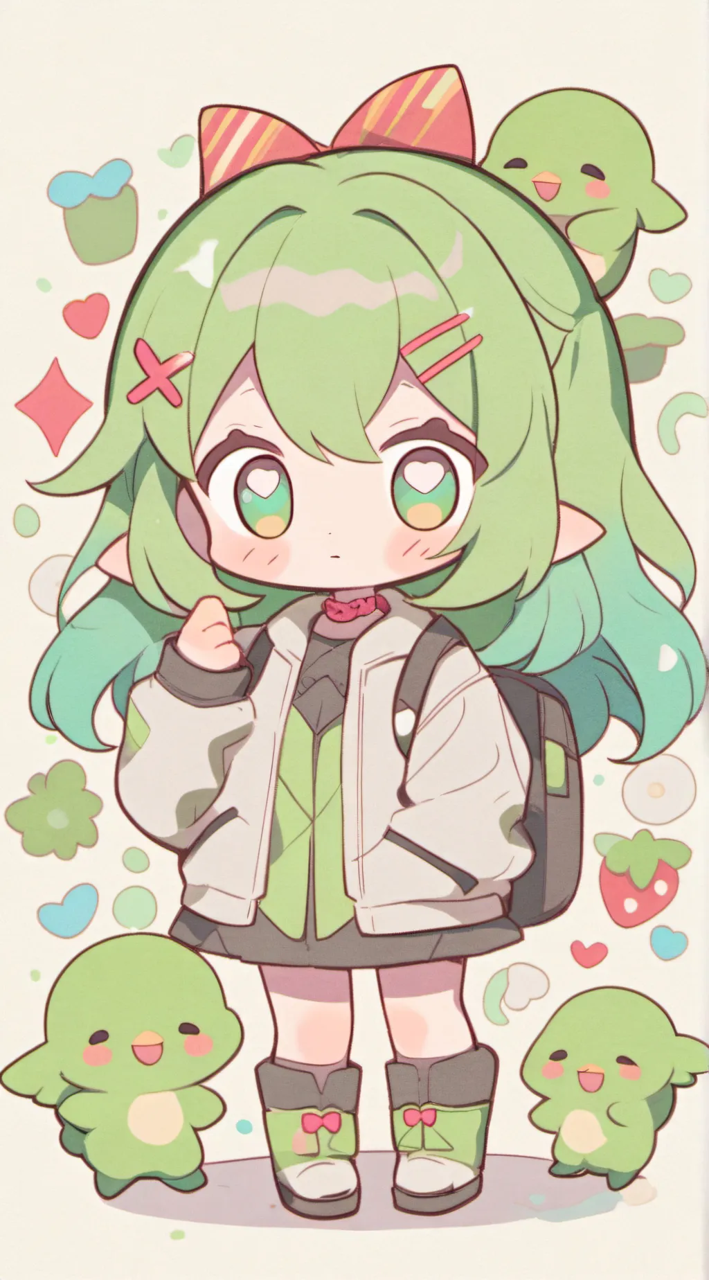 ai character: Evade★but babies background