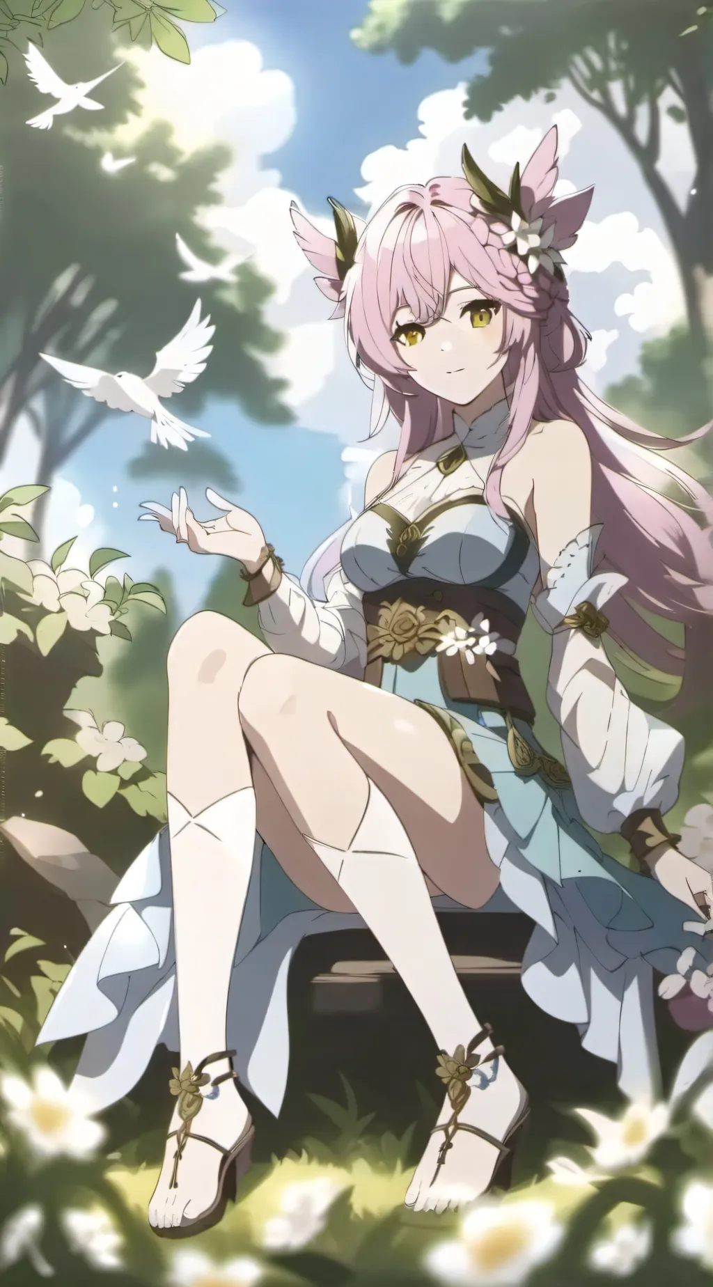 ai character: She Is your ex background