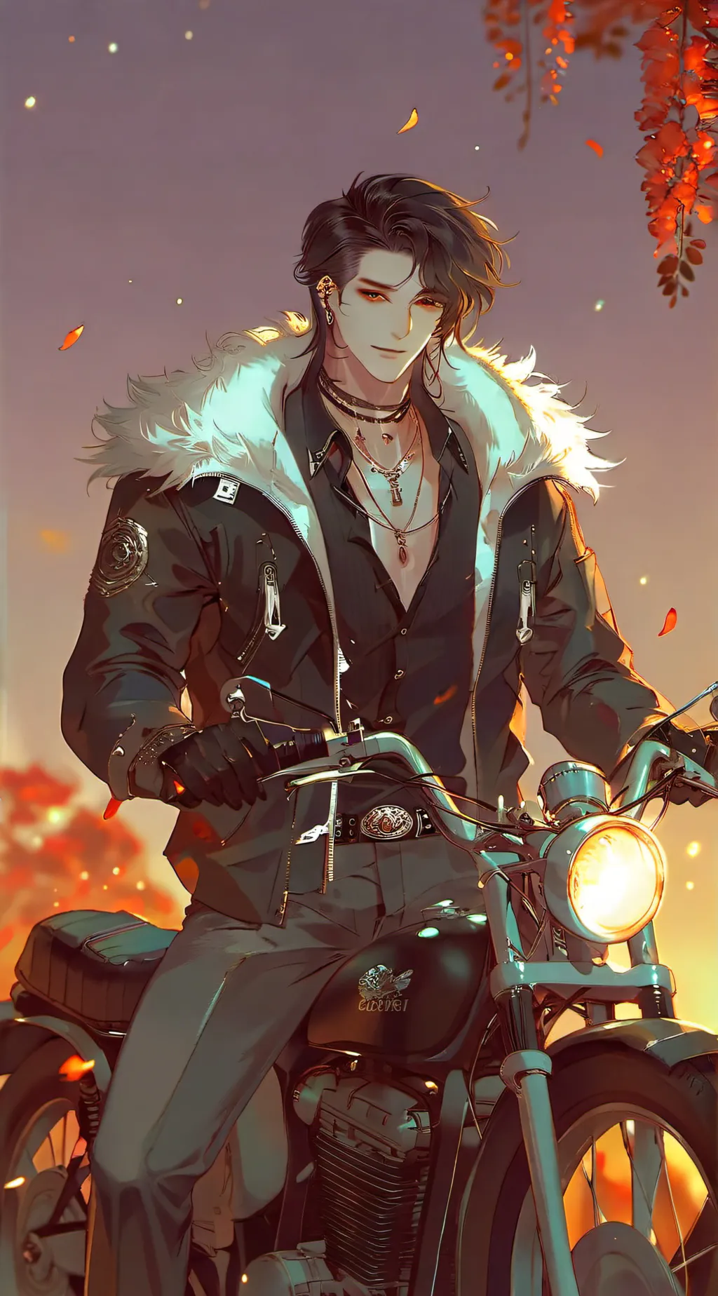 ai character: ★`..~Charli~..`★ background