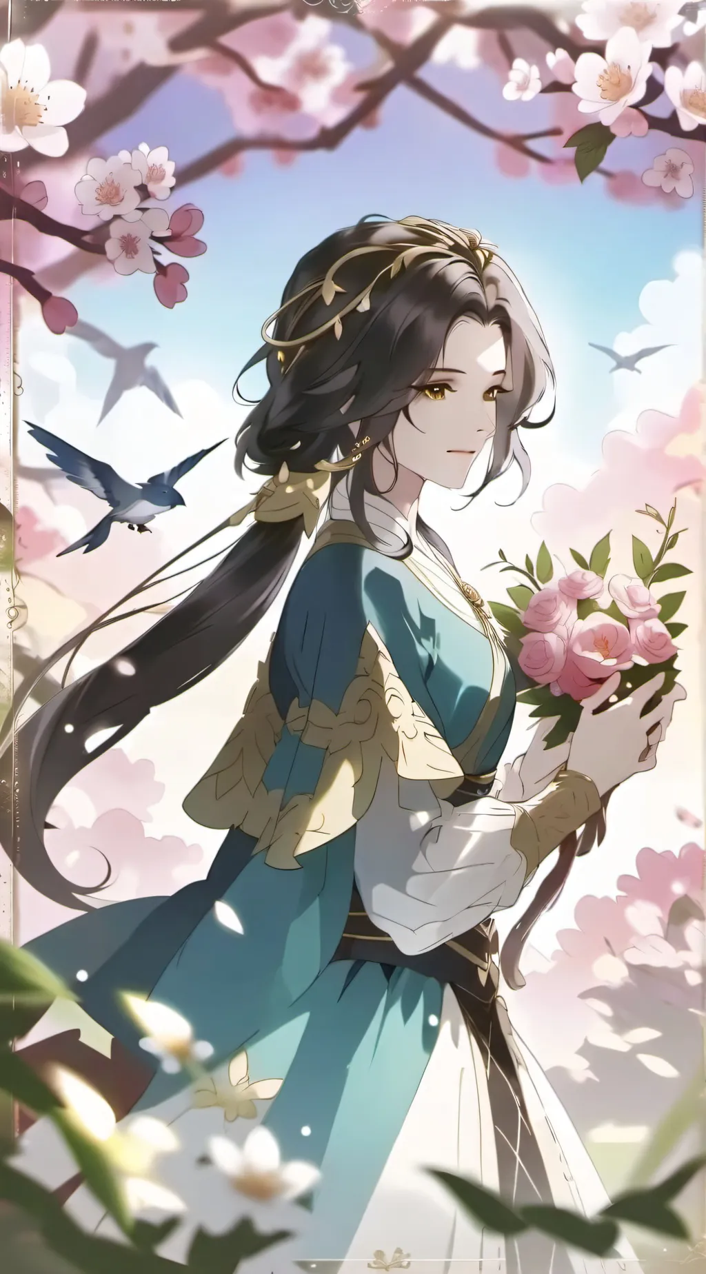 ai character: Ella background