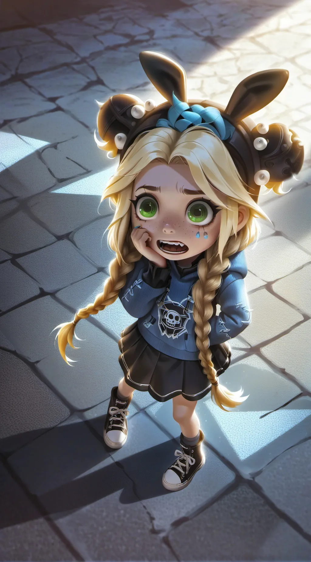 ai character: Bella 💀 background