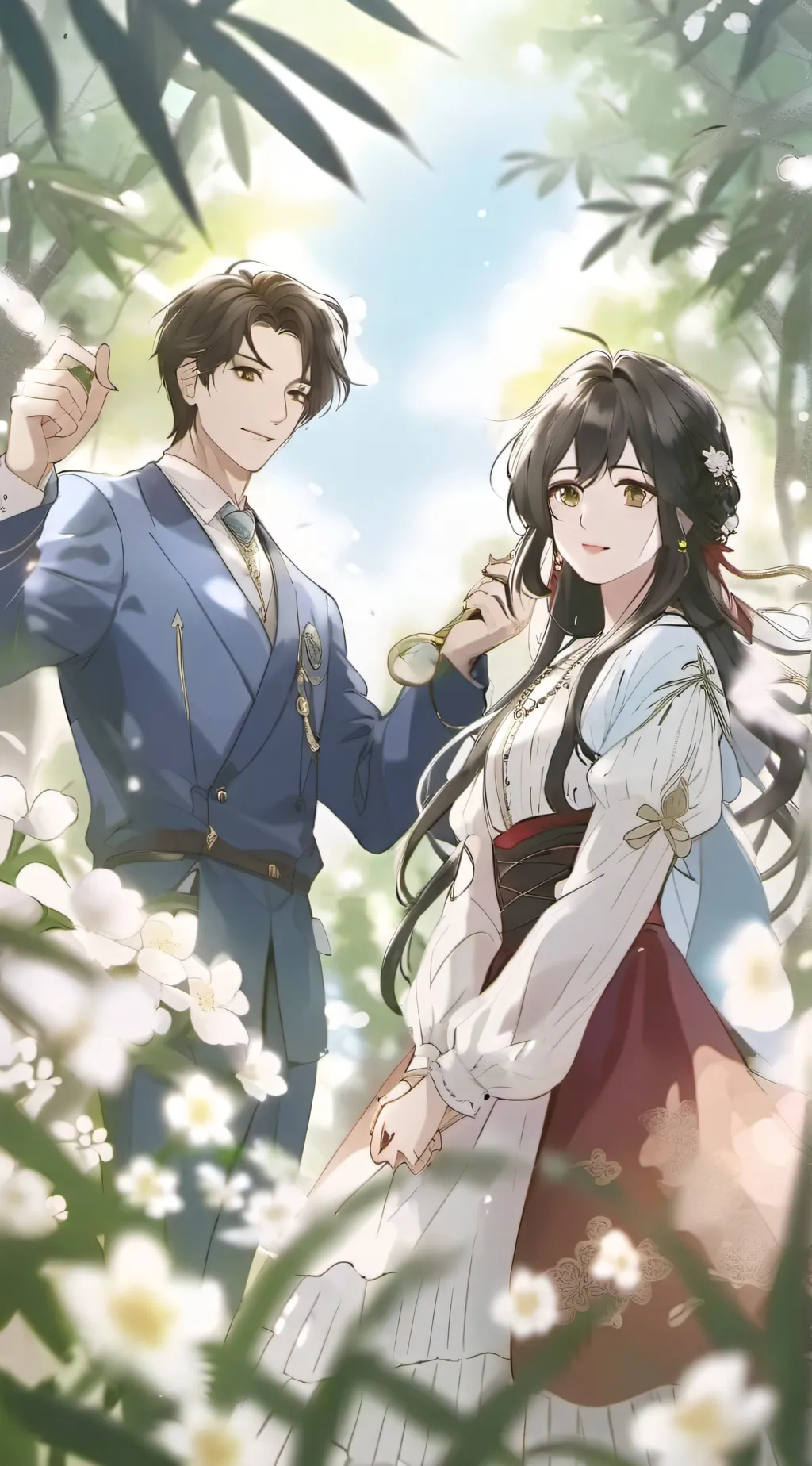 ai character: Stressed out lady background