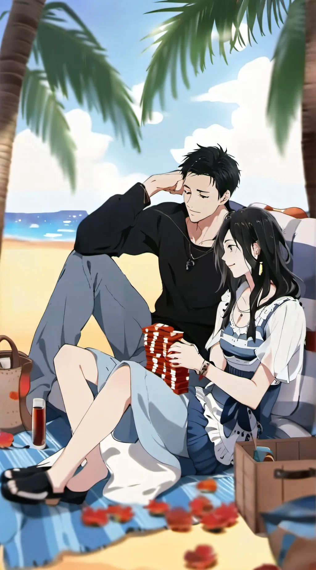 ai character: Mr Krabs  background