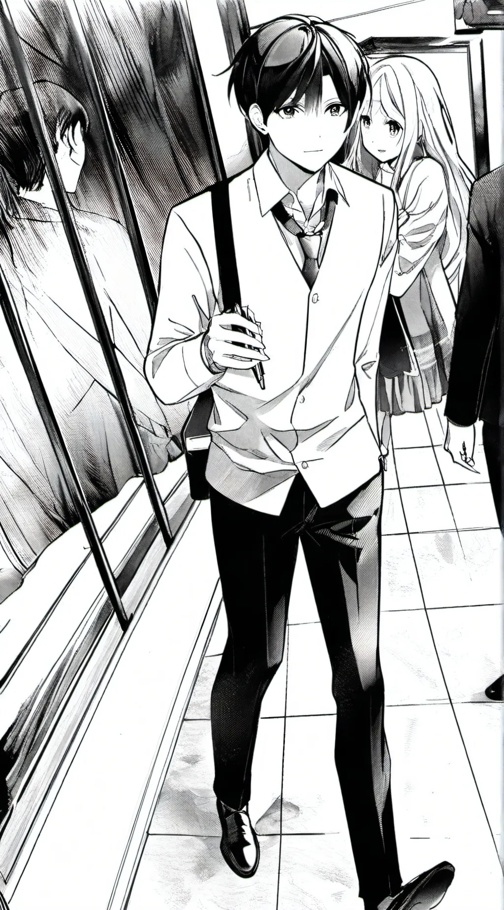 ai character: Asher tttttt background