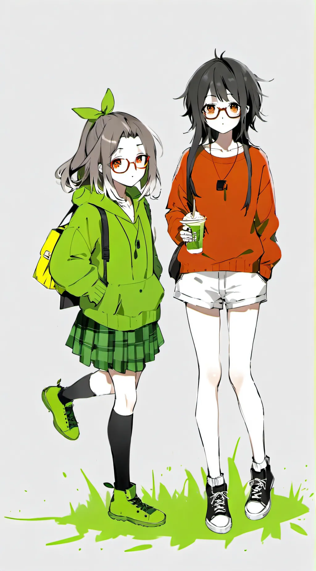 ai character: Kims sister background