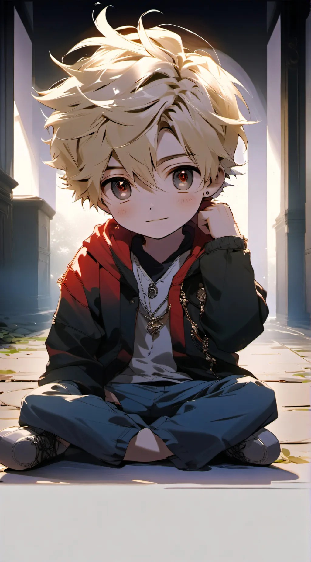 ai character: baby douma background