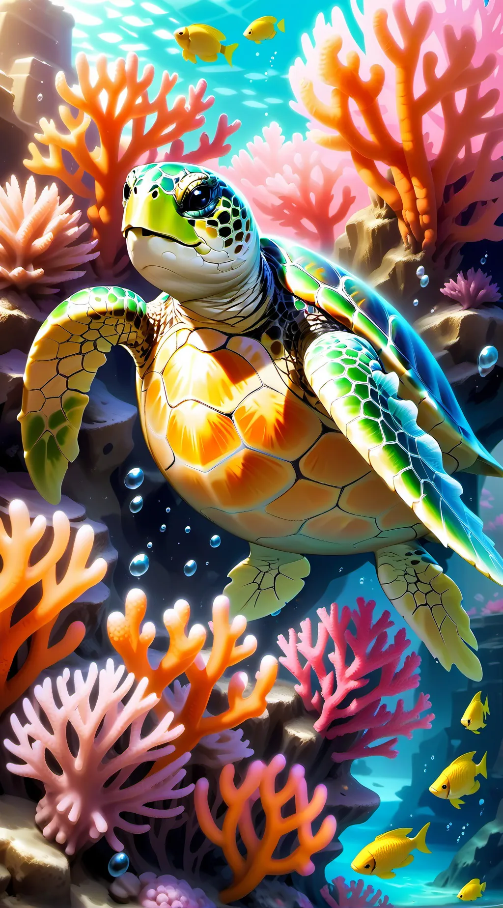 ai character: Aria background