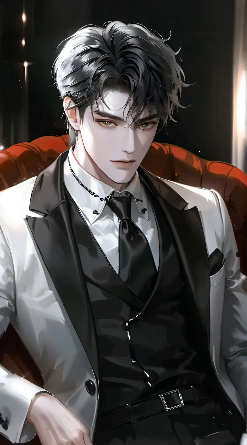 ai character: 路辰 background