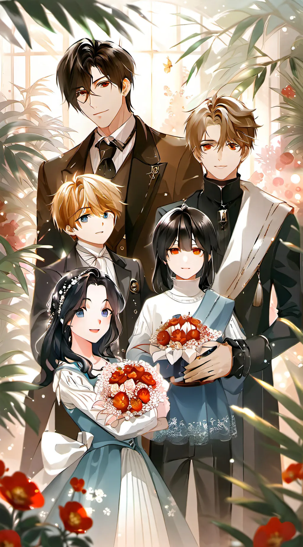 ai character: Royalty family  background