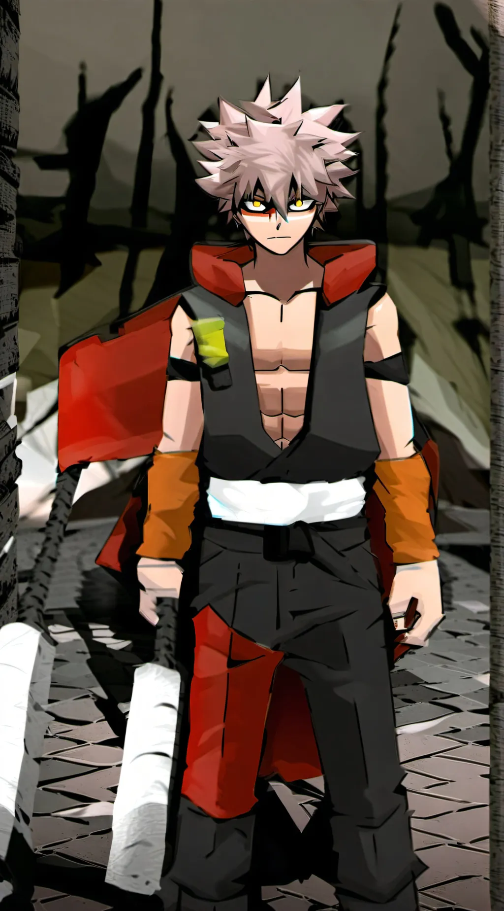 ai character: Mha background