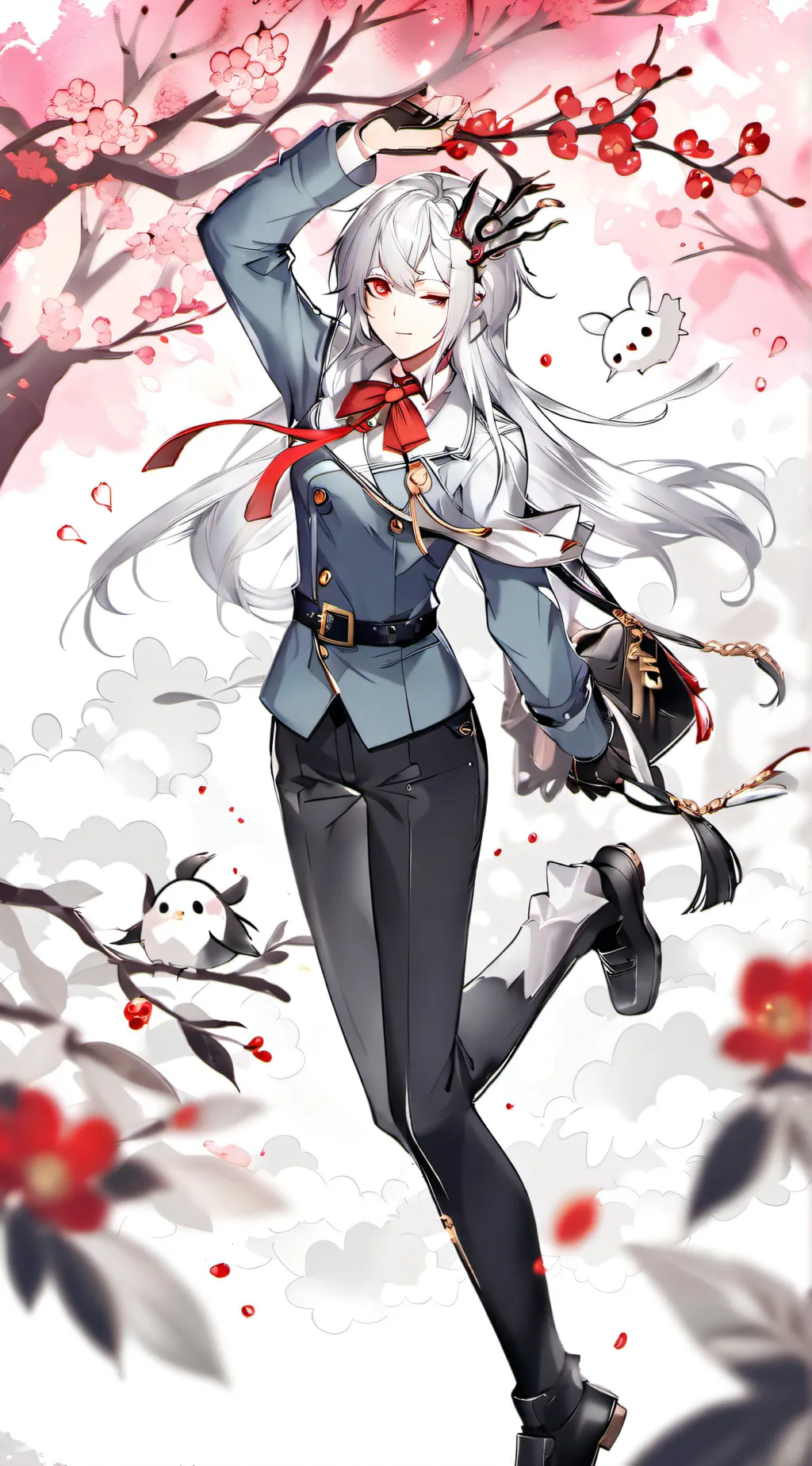 ai character: One s. five t. Fpe background