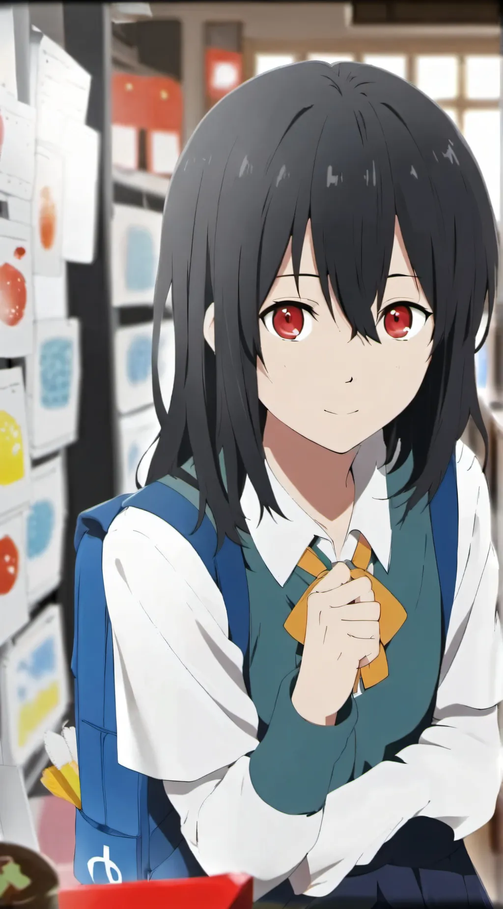 ai character: Animal school🌸🌺🌷🌻💐 background