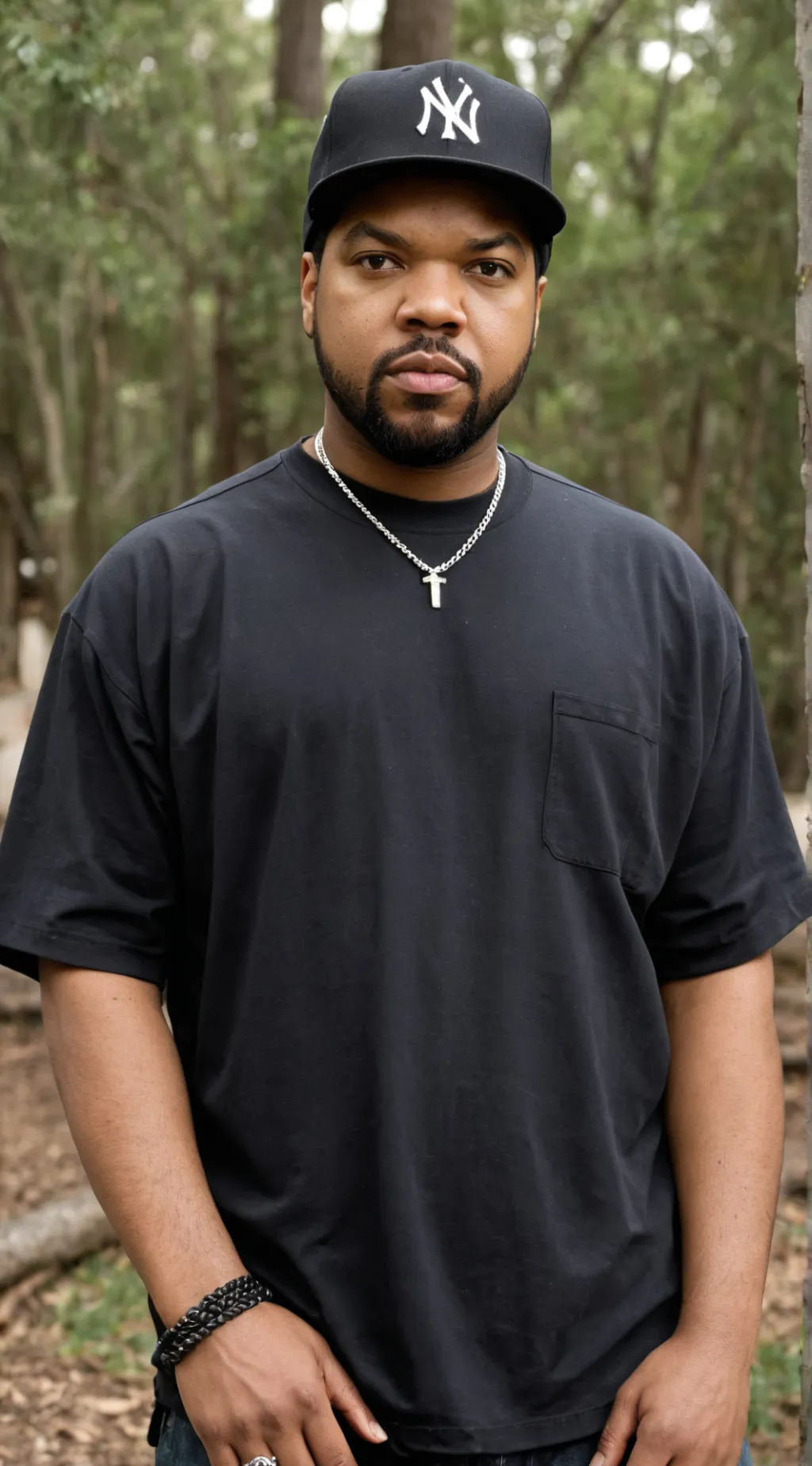 ai character: Ice cube background