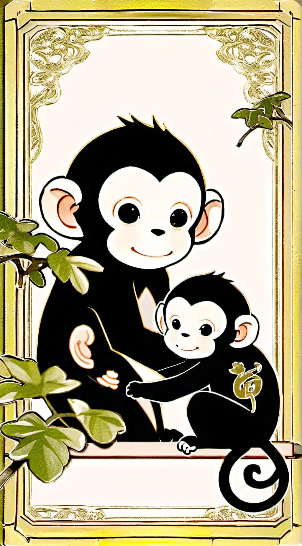 ai character: tee and mo background