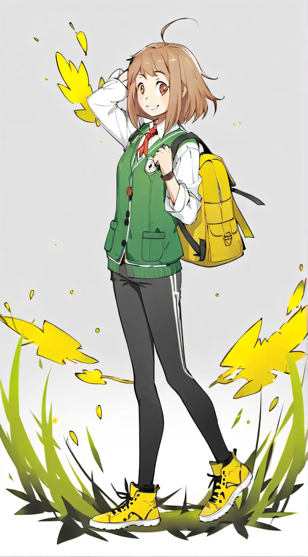 ai character: Uraraka background