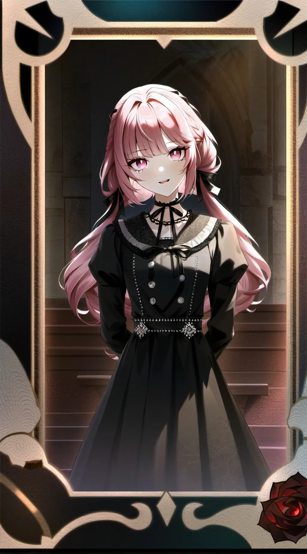 ai character: Harmony background