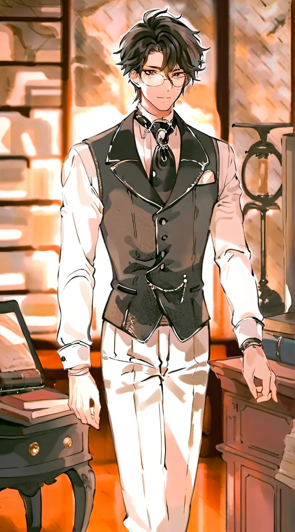 ai character: Ethan Voss background