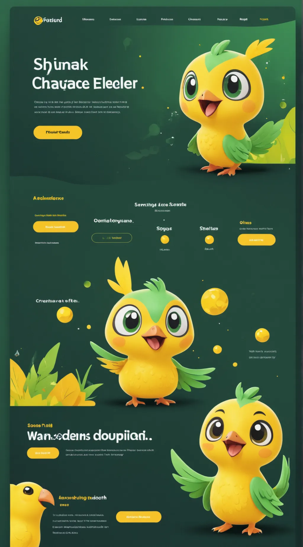 ai character: Zoey background