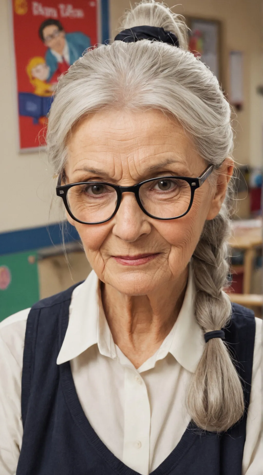 ai character: Mean Teacher background