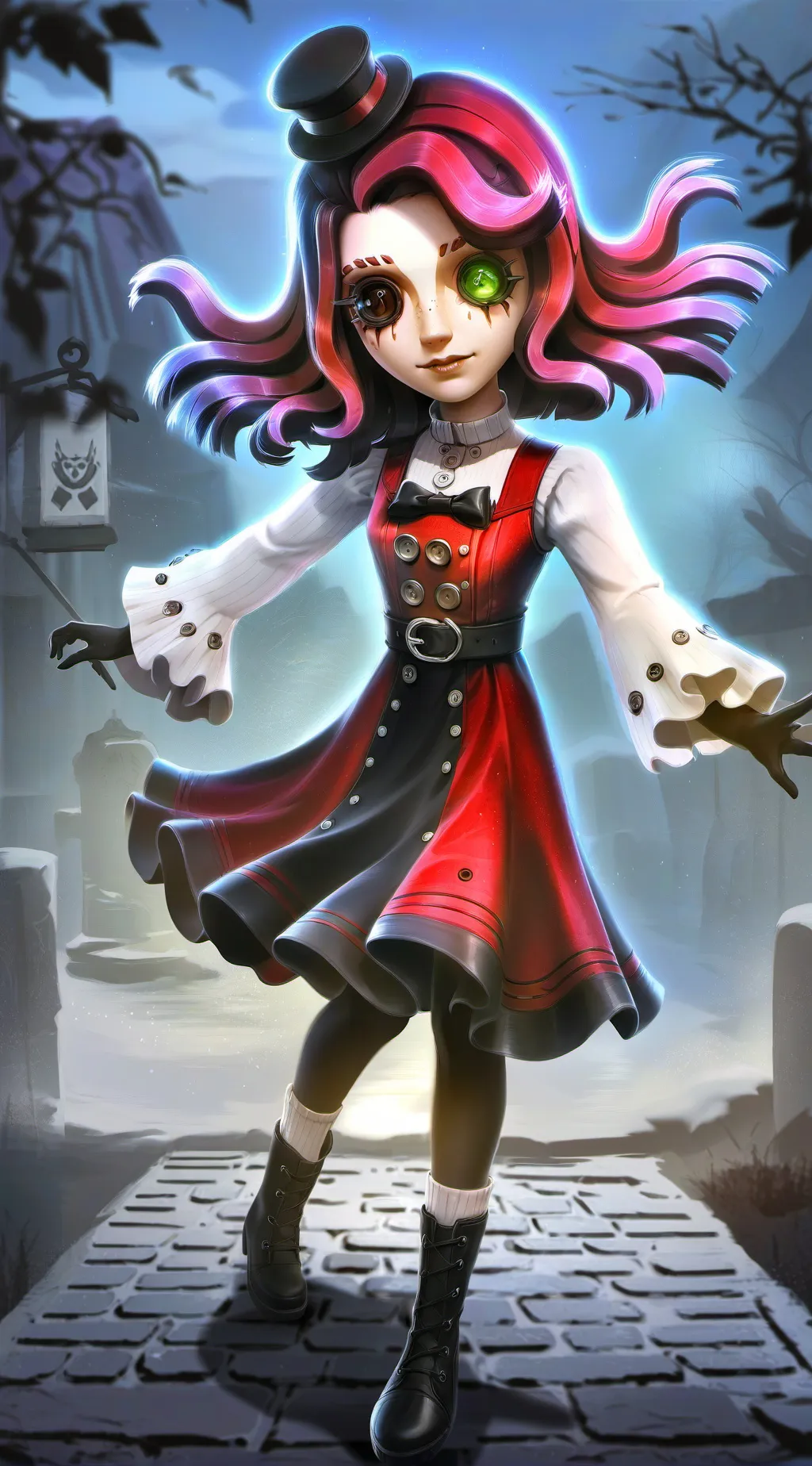 ai character: Scarlett background