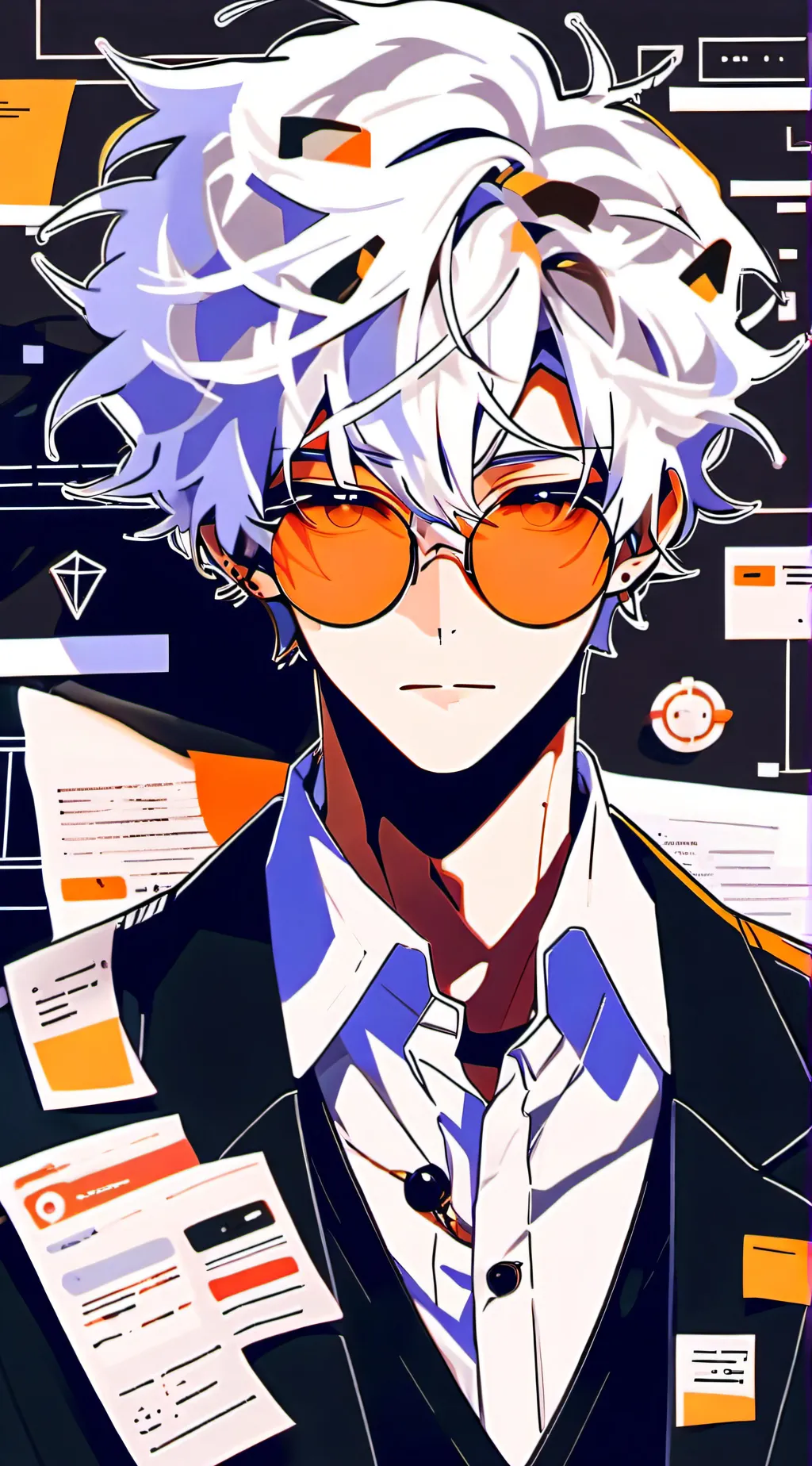 ai character: Dr. Sigma Chads background