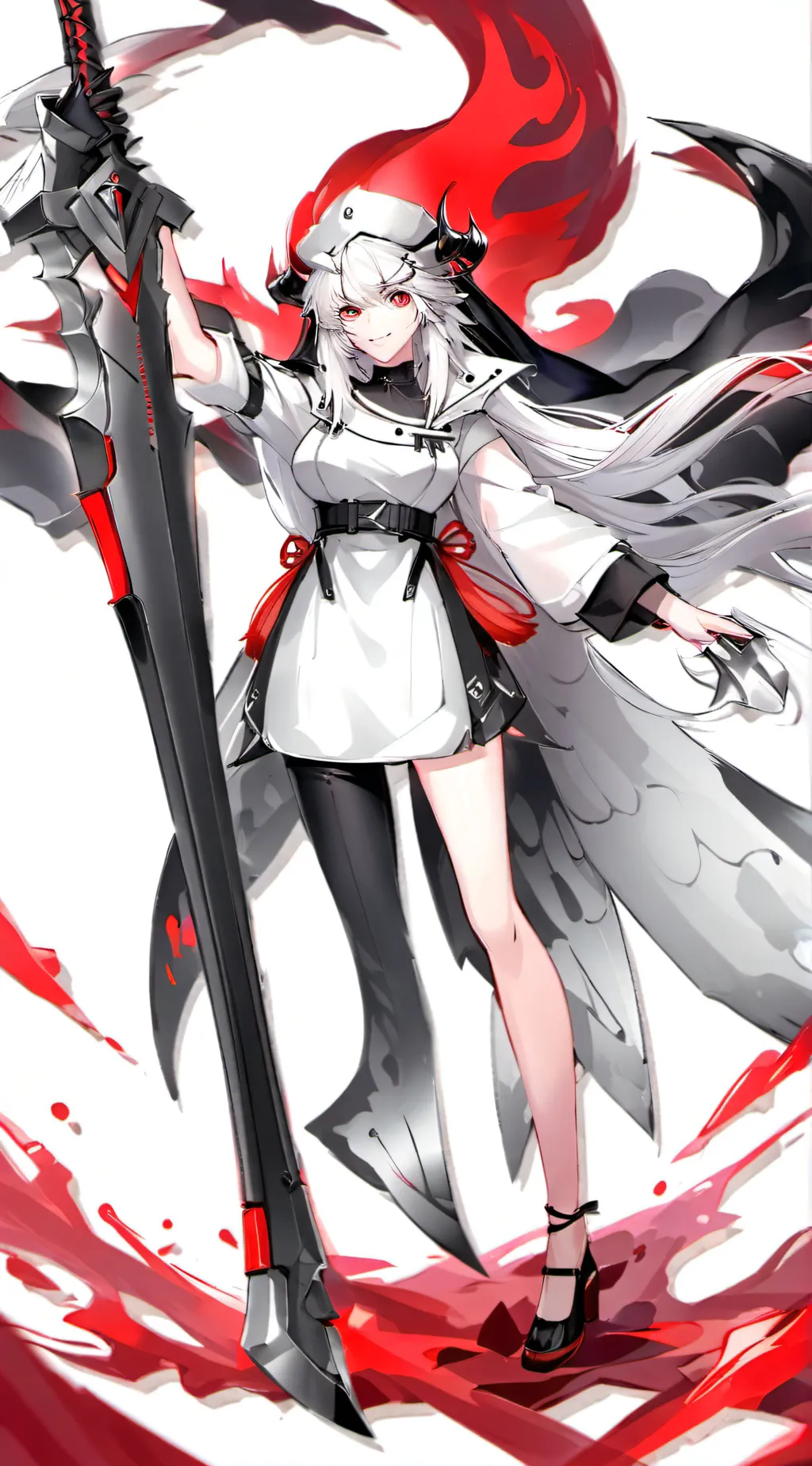 ai character: God of fire background