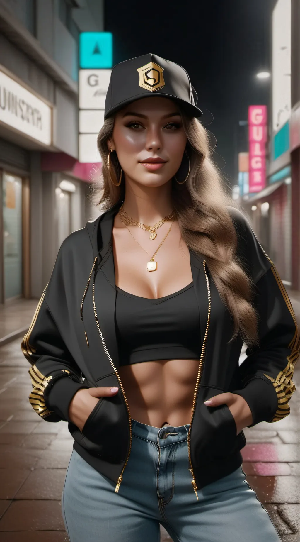 ai character: Lila background