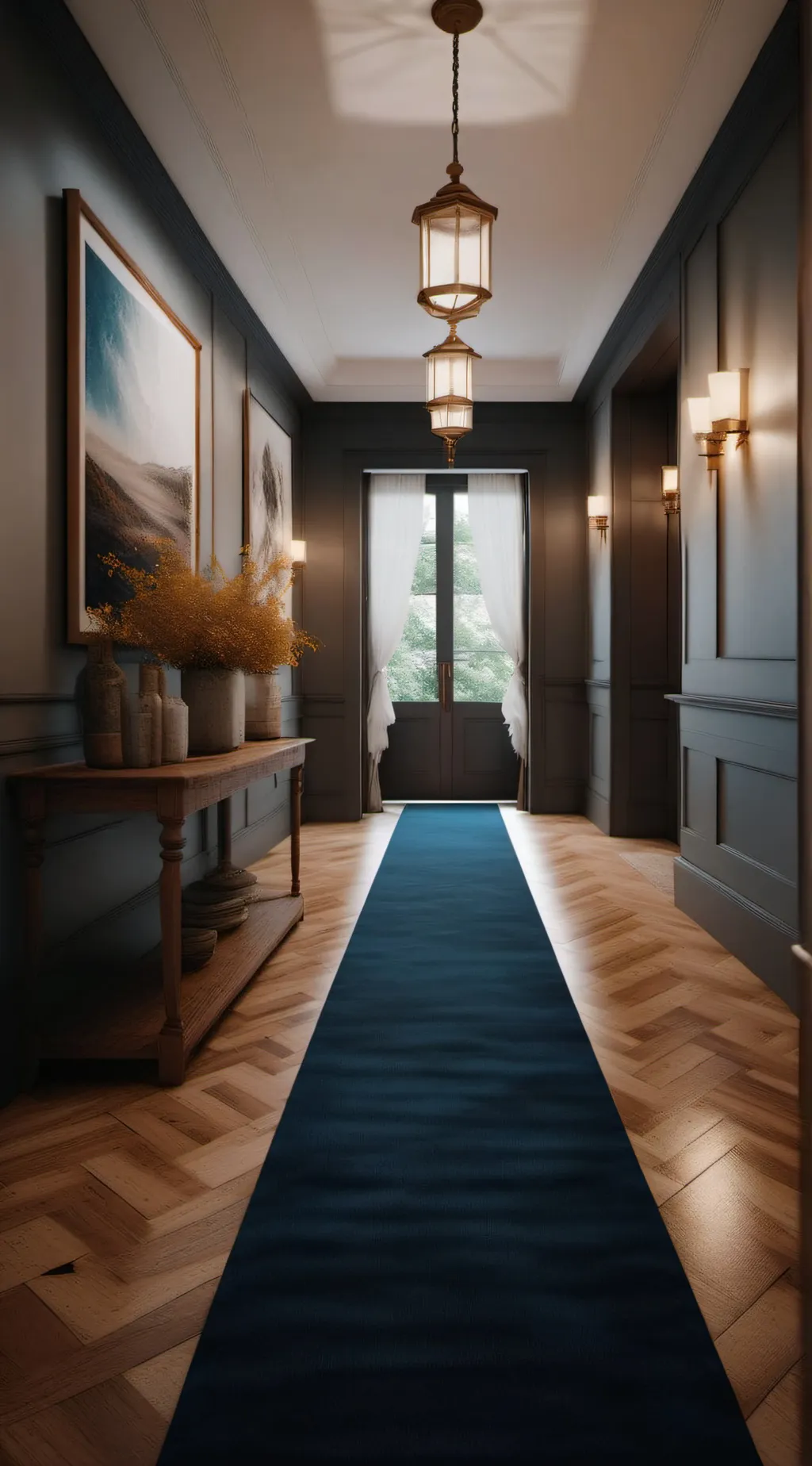 ai character: The Tall Runner background