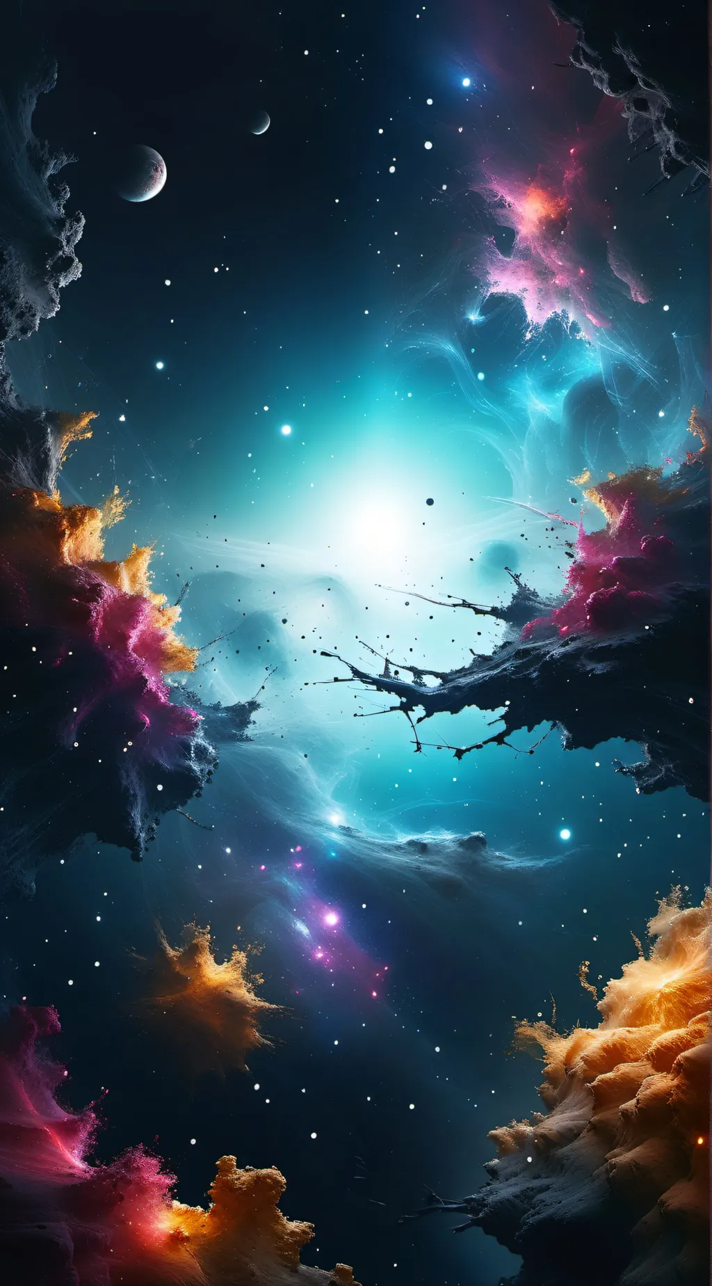 ai character: sugestions in chat background