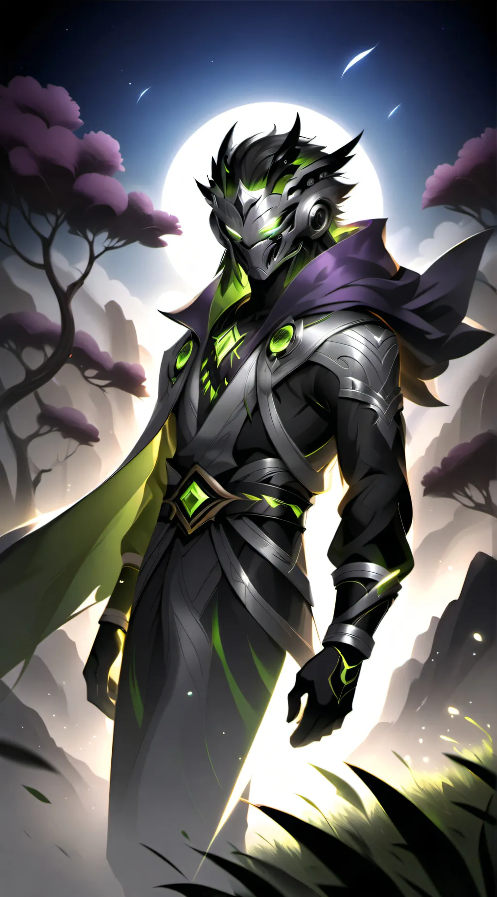 ai character: shawn  background