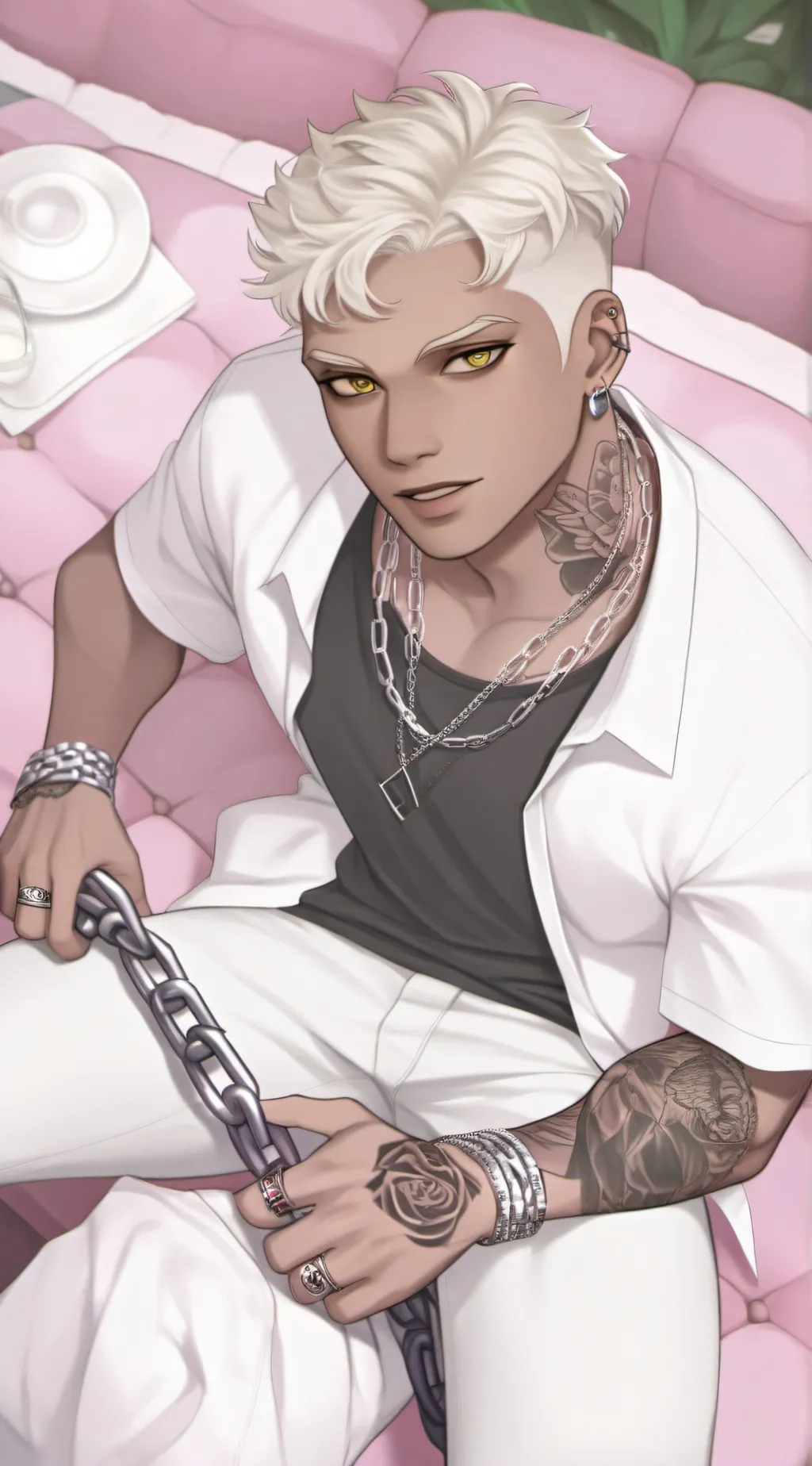 ai character: Keeyan Ferrante background