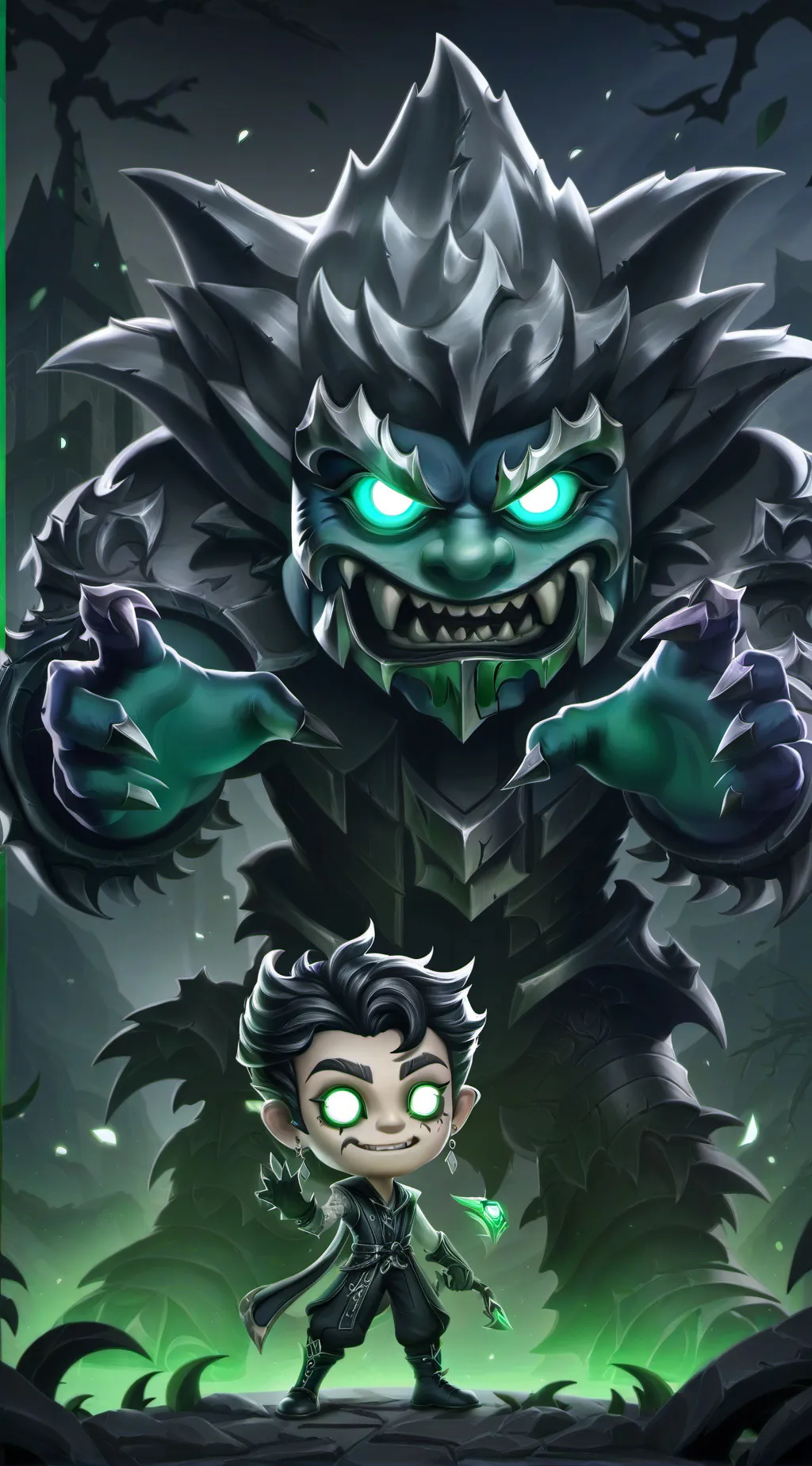 ai character: Derek background